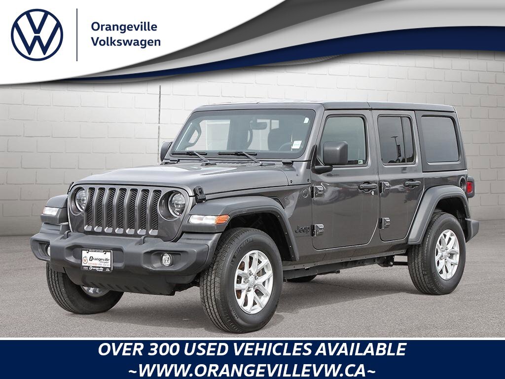 2023 Jeep Wrangler Sport SUNLIMITED SPORT S, V6, 4X4, NAV, HEATED CLO