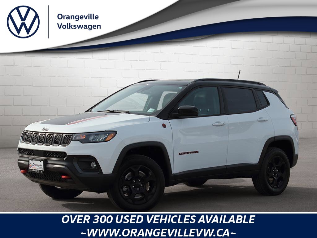 2023 Jeep Compass TrailhawkTRAILHAWK, 4X4, NAV, ROOF, ALPINE!