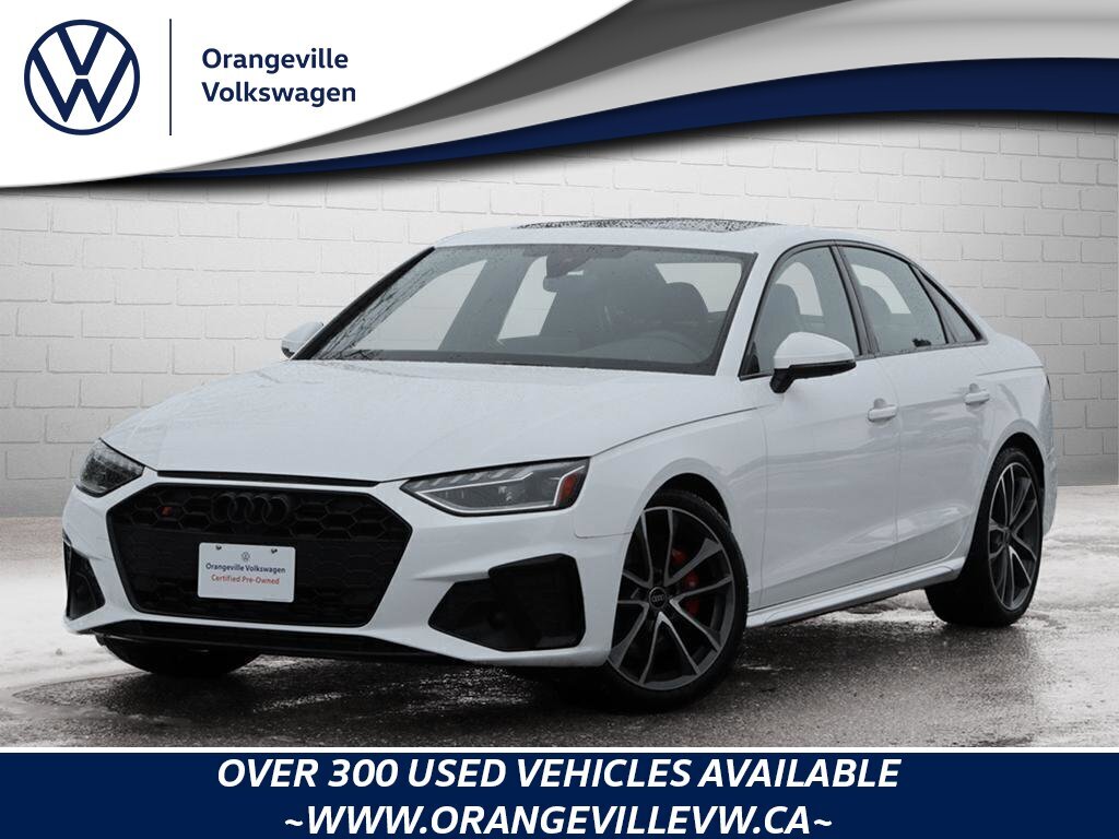 2022 Audi S4 ProgressivACCIDENT-FREE, NAV, MASSAGE SEATS, SUNRO