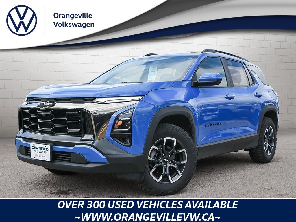 2025 Chevrolet Equinox AWD ACTIVACTIV, AWD, HEATED/COOLED, REMOTE START, 