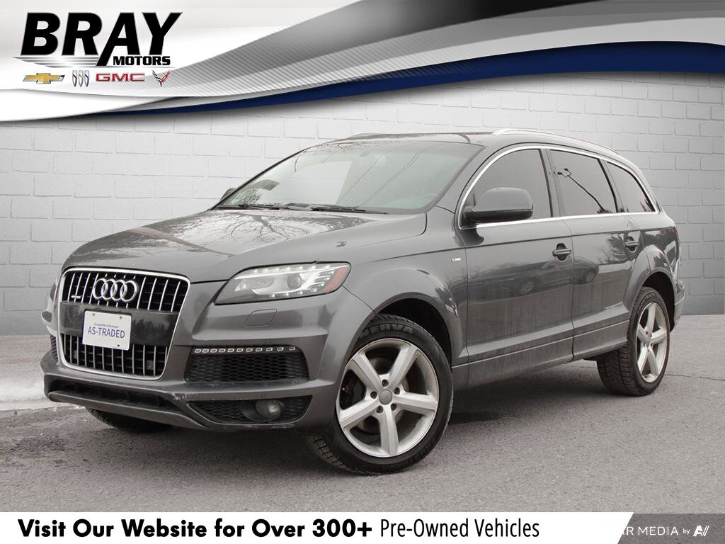 2010 Audi Q7 3.6L PremiumAS-TRADED, V6, AWD, LEATHER, POWER TAI