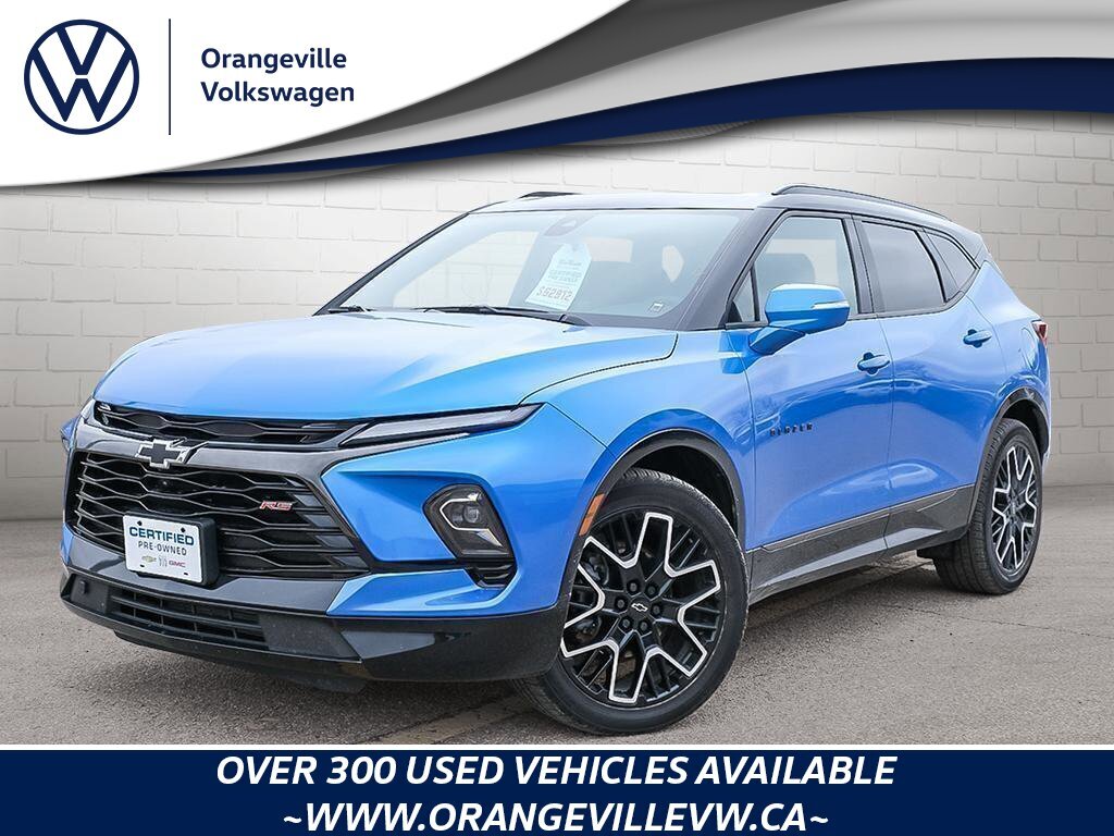 2024 Chevrolet Blazer RSRS AWD, V6, NAV, ROOF, HTD/COOL, COMPANY CAR!