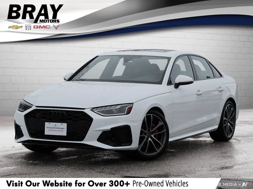 2022 Audi S4 ProgressivACCIDENT-FREE, NAV, MASSAGE SEATS, SUNRO