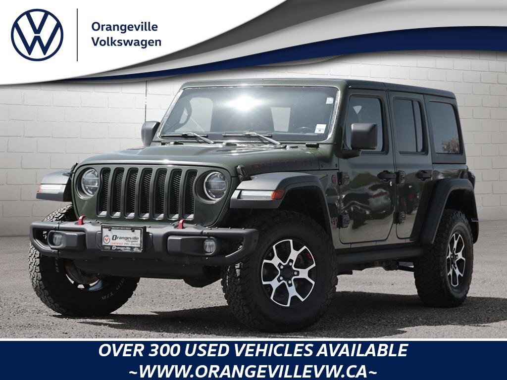 2021 Jeep Wrangler Unlimited RubiconRUBICON, V6, MANUAL, NAV, HTD CLO