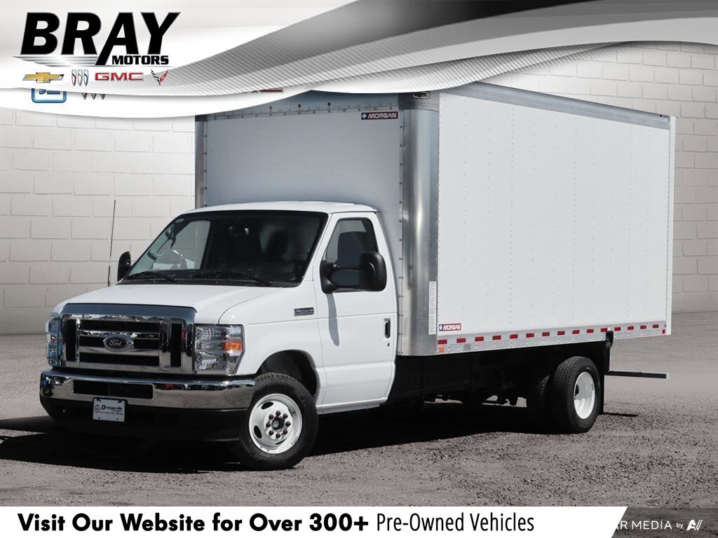 2024 Ford E-Series Cutaway 176 WB CUBE VAN, 7.3L V8, BLUETOOTH, RR CAM, 1-OWN