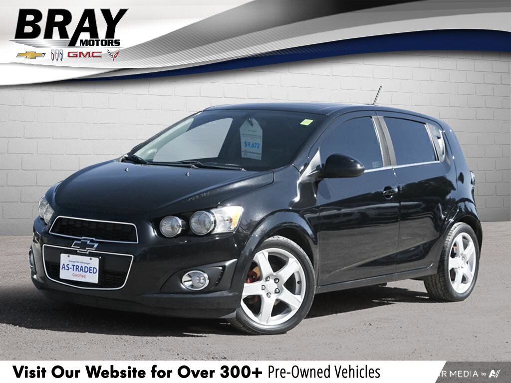 2016 Chevrolet Sonic LTAS-TRADED, LT TURBO, HATCH, HEATED CLOTH, REMOTE