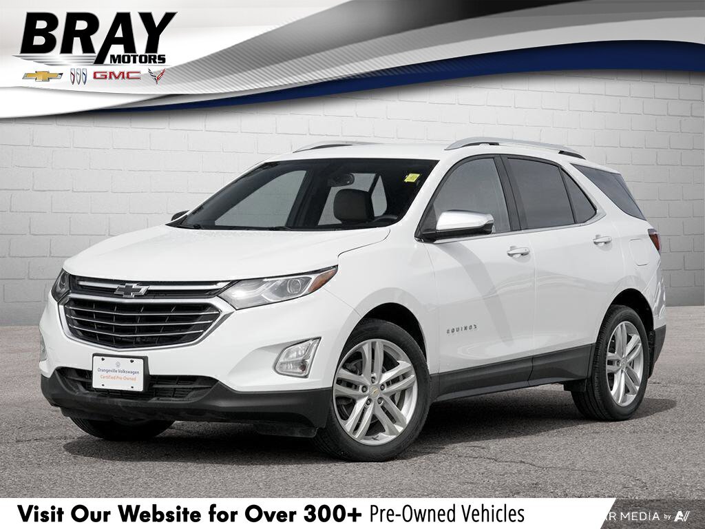 2019 Chevrolet Equinox PremierONE-OWNER, ACCIDENT-FREE, AWD, LEATHER