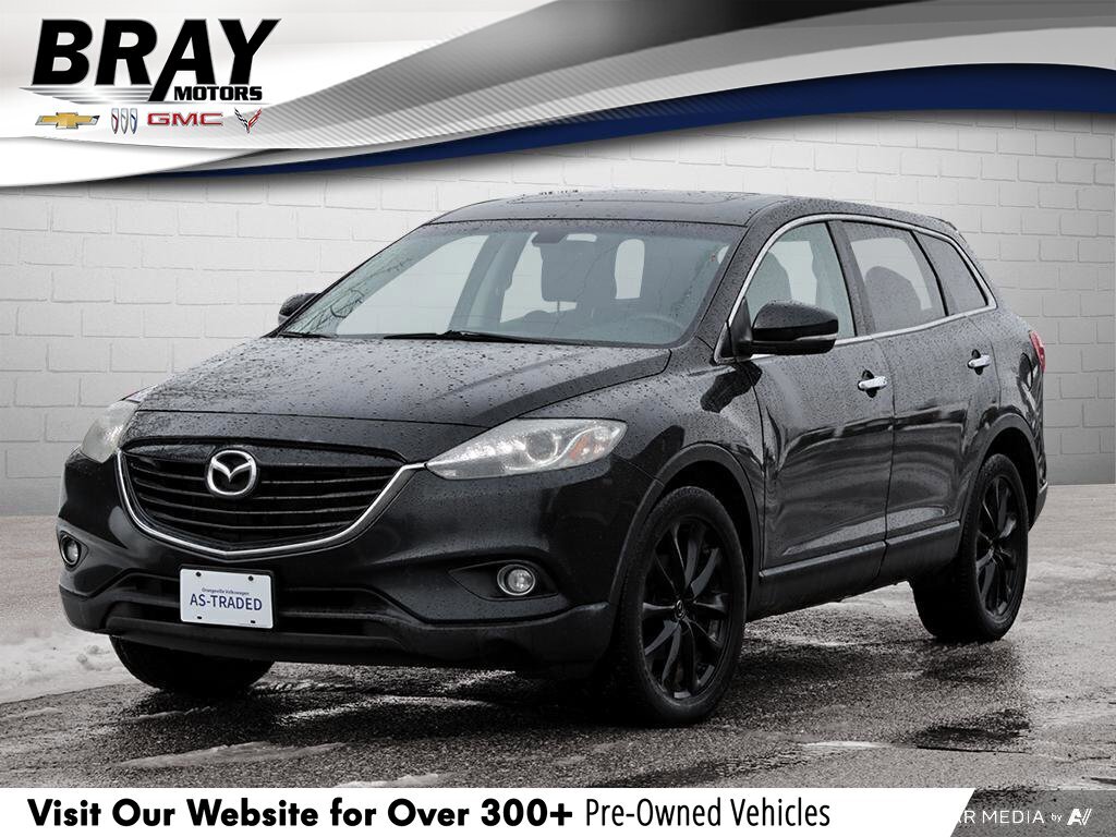 2014 Mazda CX-9 GTAS-TRADED, ACCIDENT-FREE, AWD, BACKUP CAMERA, HE