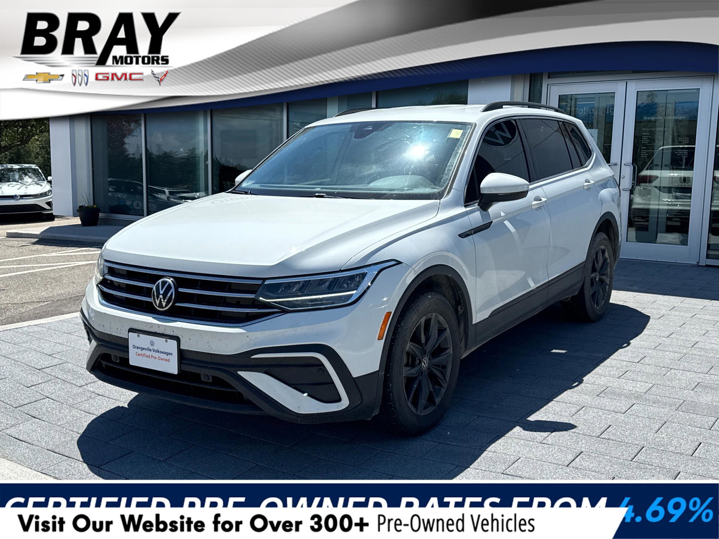 2023 Volkswagen Tiguan ComfortlineONE-OWNER, ACCIDENT-FREE, SUNROOF, ADAP