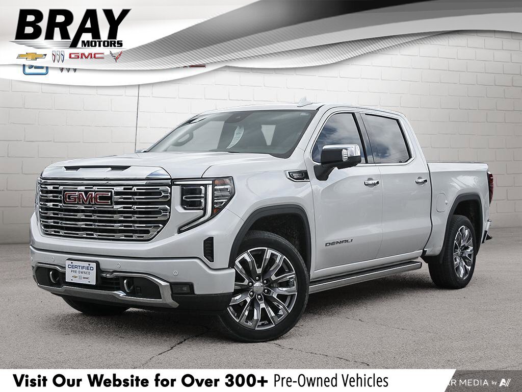 2023 GMC Sierra 1500 DenaliDENALI RESERVE, DURAMAX, LOADED, 1-OWNER!