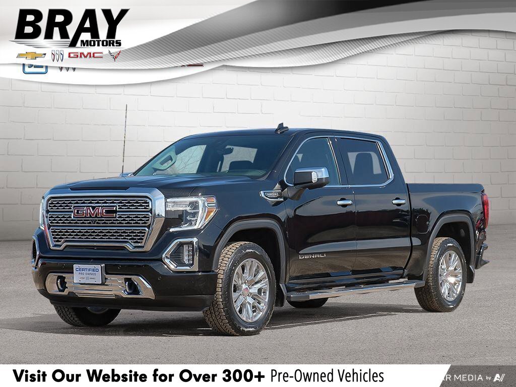 2022 GMC Sierra 1500 Limited DenaliDENALI, CREW, 4X4, NAV, ROOF, HTD/COOL, 1-OW