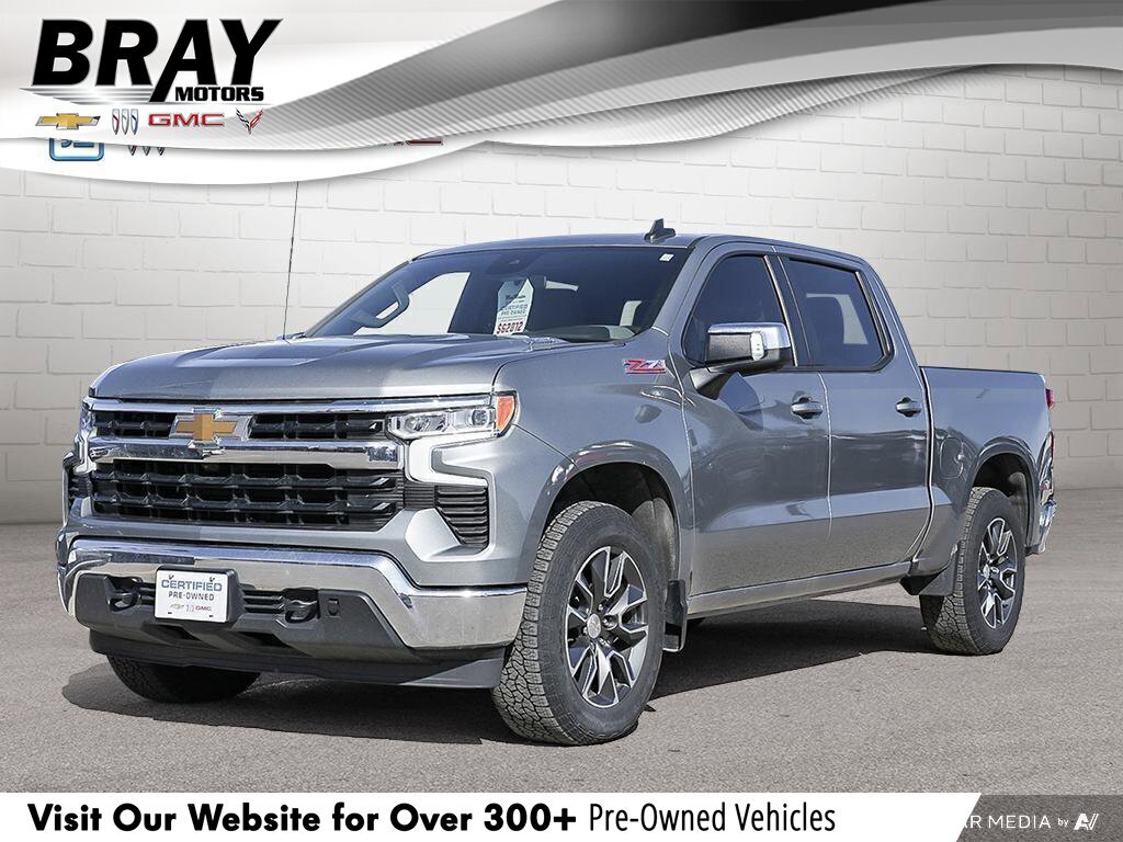 2023 Chevrolet Silverado 1500 LTLT, CREW, 4X4, DURAMAX, HTD LEATHER, 1-OWNER!