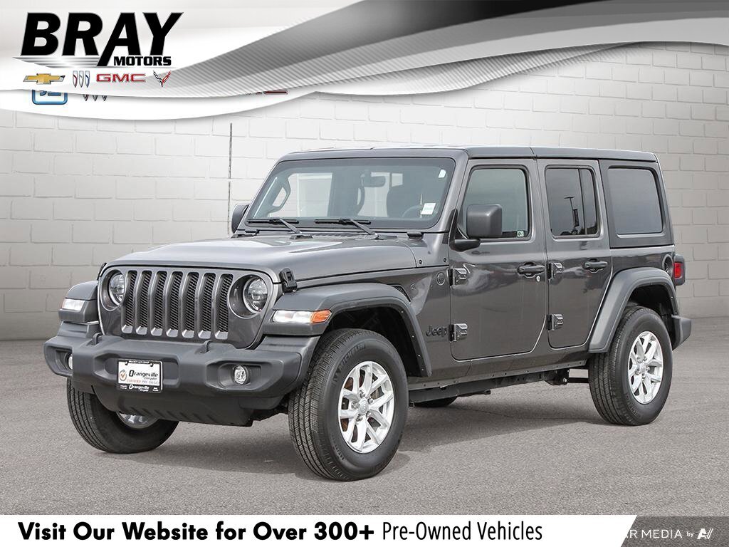 2023 Jeep Wrangler Sport SUNLIMITED SPORT S, V6, 4X4, NAV, HEATED CLO