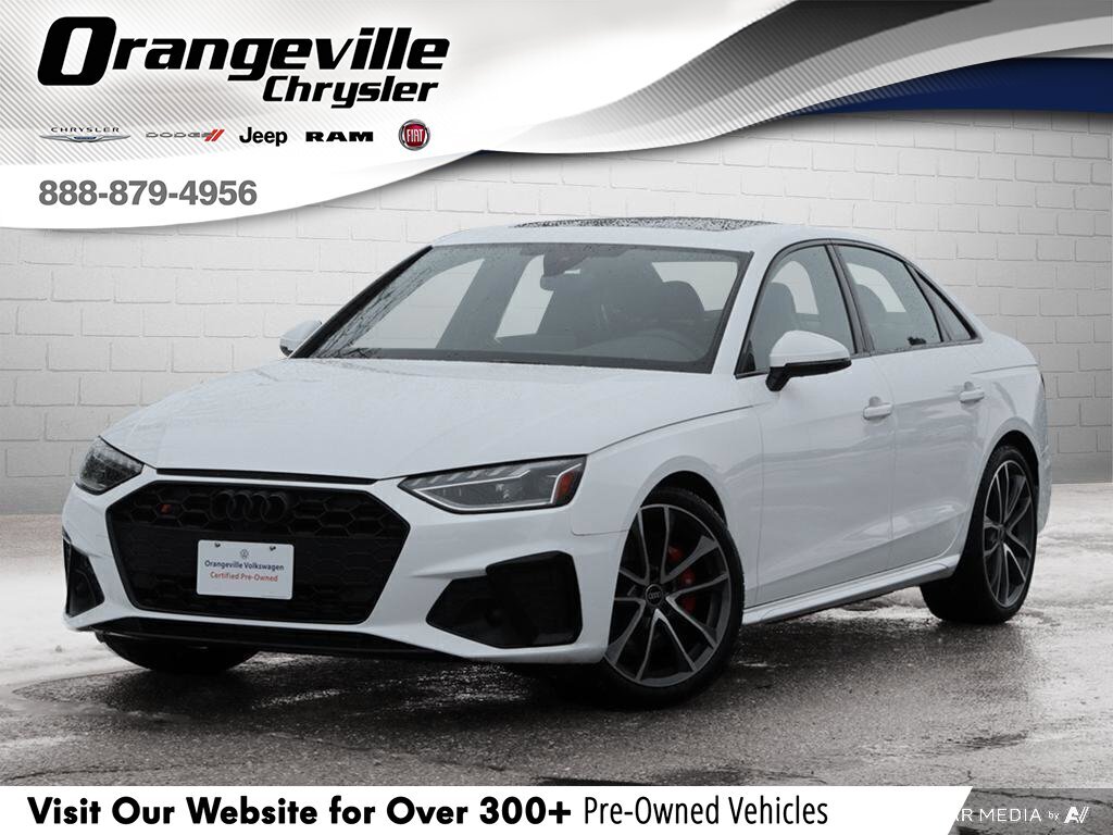2022 Audi S4 ProgressivACCIDENT-FREE, NAV, MASSAGE SEATS, SUNRO