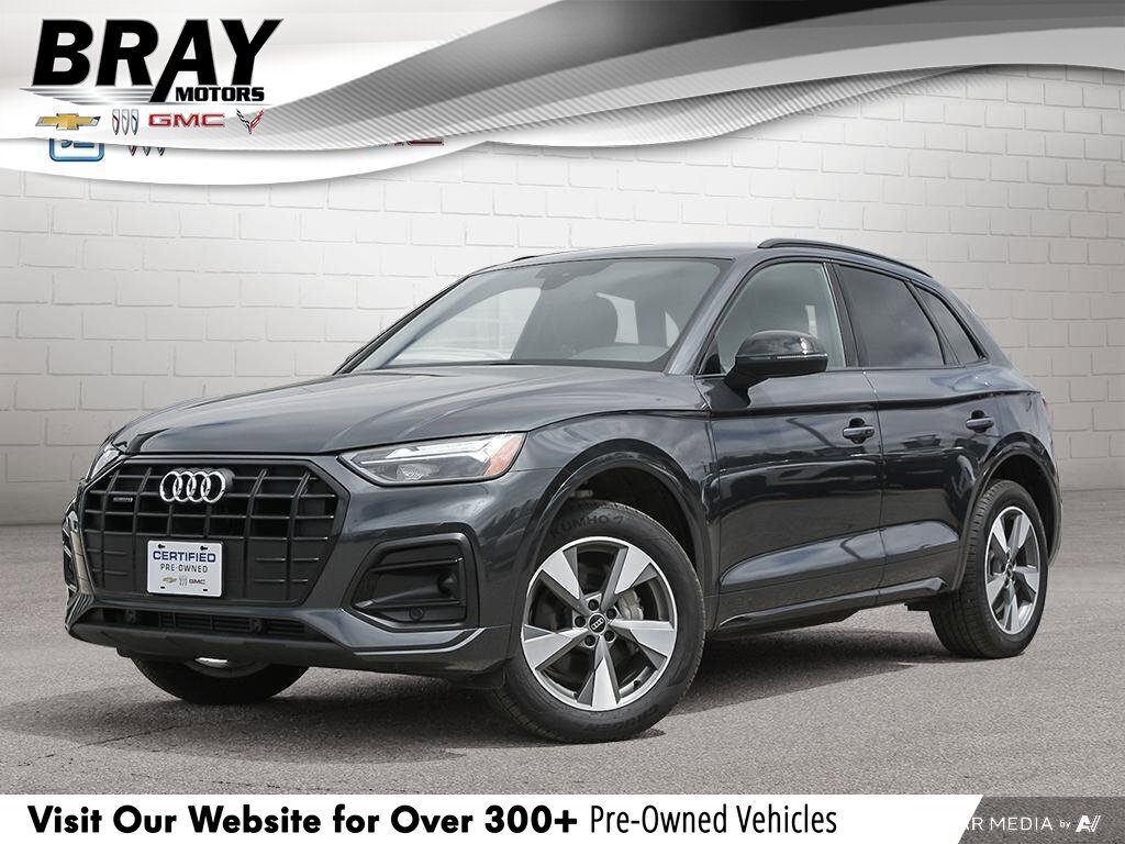 2024 Audi Q5 45 Komfort45 KOMFORT, VORSPRUNG, QUATTRO, 1-OWNER,