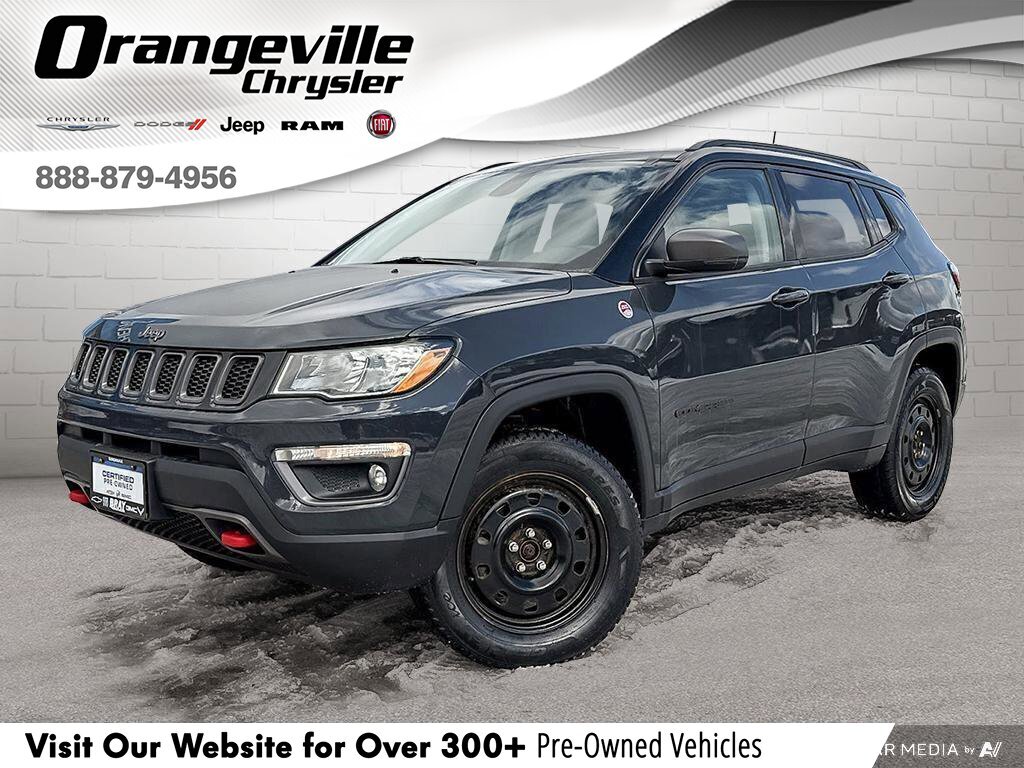 2018 Jeep Compass Trailhawk CERTIFIED PRE-OWNED | HEATED SEATS AND S