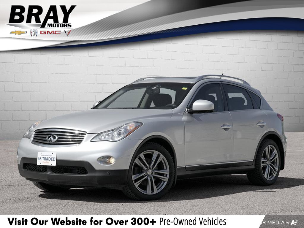 2012 Infiniti EX35 LuxuryCERTIFIED AS-TRADED, LEATHER, NAV, SUNROOF, 