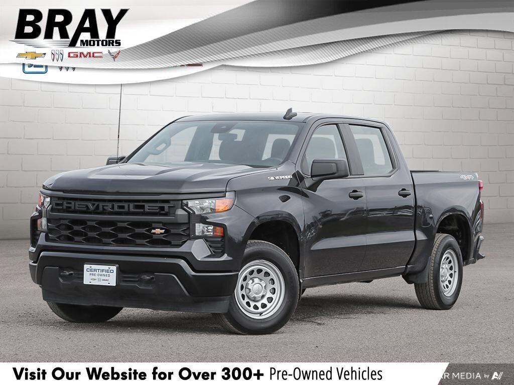 2024 Chevrolet Silverado 1500 Work TruckW/T, CREW, 4X4, 5.3L, CONVENIENCE PKG, 1