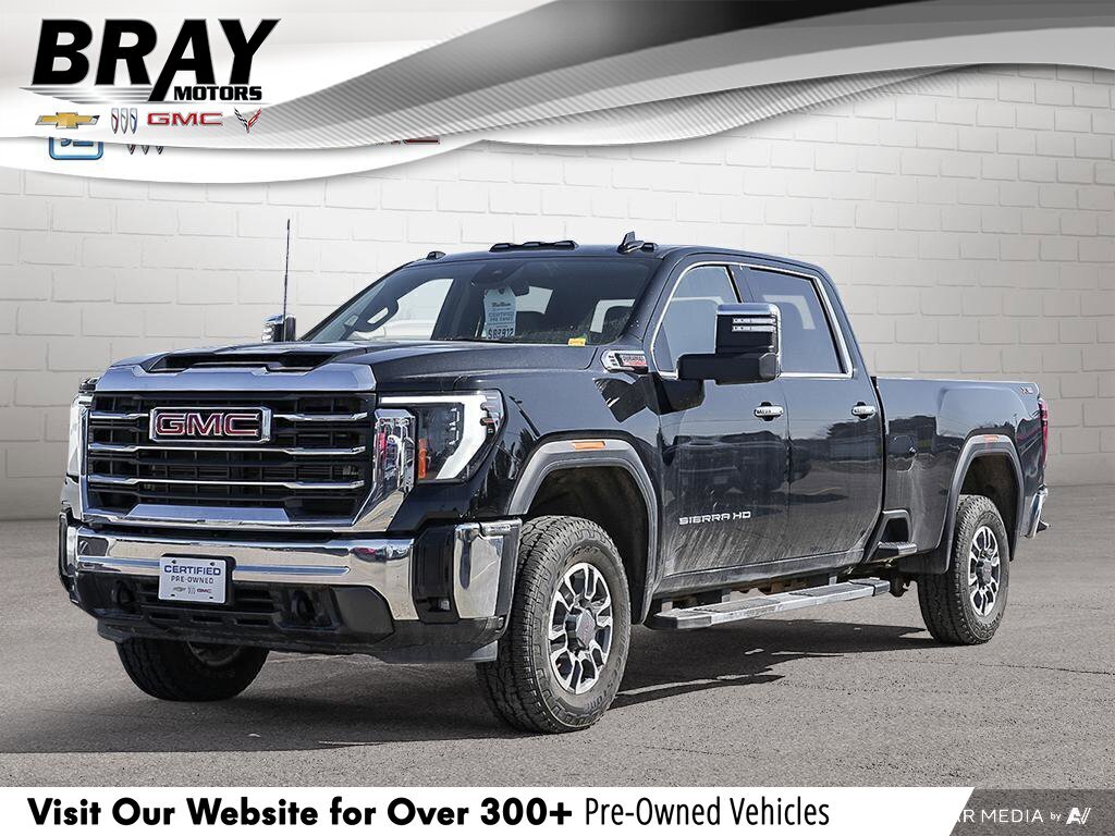 2024 GMC SIERRA 2500HD SLTSLT, CREW, X31, DURAMAX, HEATED/COOLED, 8FT BOX