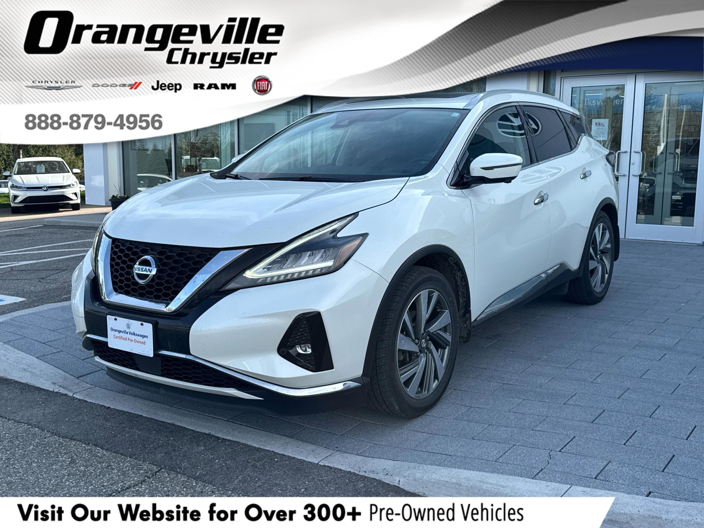 2020 Nissan Murano SLACCIDENT-FREE, HTD SEATS, BOSE AUDIO, 360 CAM, A