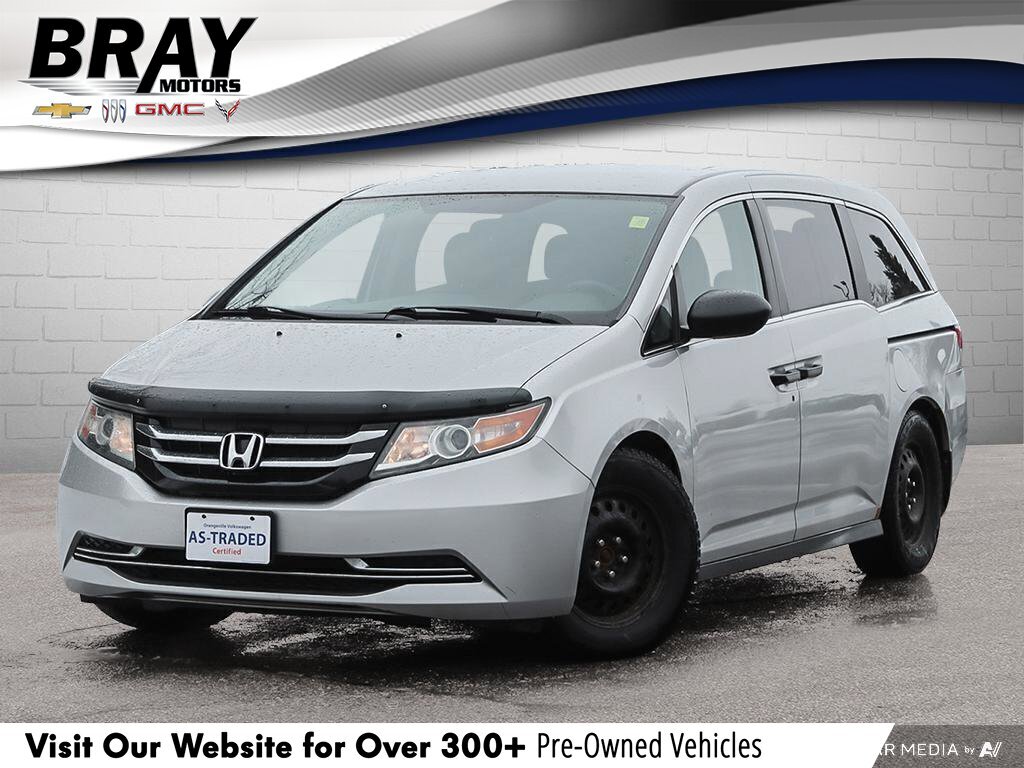 2015 Honda Odyssey SECERTFIED AS-TRADED, BACKUP CAM, BLUETOOTH, TRI-Z
