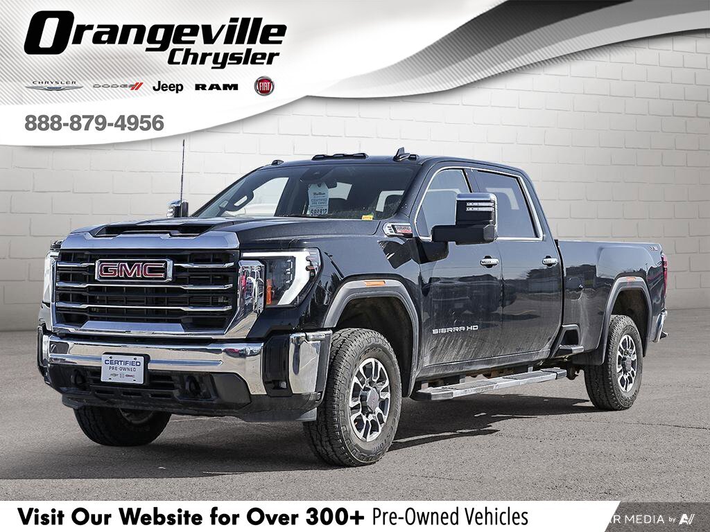 2024 GMC SIERRA 2500HD SLTSLT, CREW, X31, DURAMAX, HEATED/COOLED, 8FT BOX
