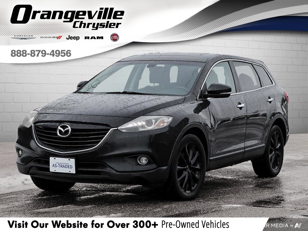 2014 Mazda CX-9 GTAS-TRADED, ACCIDENT-FREE, AWD, BACKUP CAMERA, HE