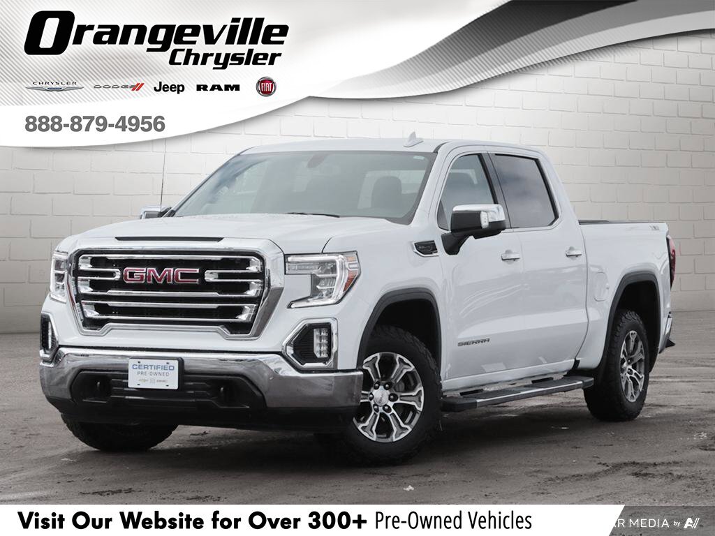 2021 GMC Sierra 1500 SLTSLT, CREW, X31, 4X4, HEATED LEATHER, 1-OWNER!