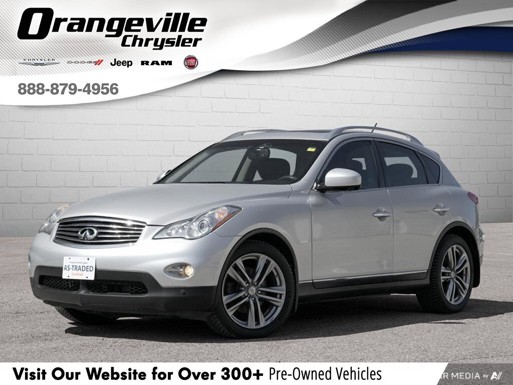 2012 Infiniti EX35 LuxuryCERTIFIED AS-TRADED, LEATHER, NAV, SUNROOF, 