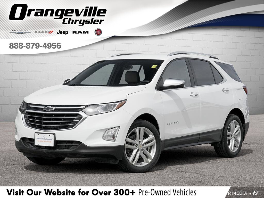 2019 Chevrolet Equinox PremierONE-OWNER, ACCIDENT-FREE, AWD, LEATHER