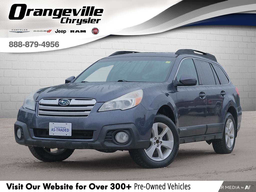 2014 Subaru Outback 2.5i Touring PackageAS-TRADED, SUNROOF, AWD, HEATE