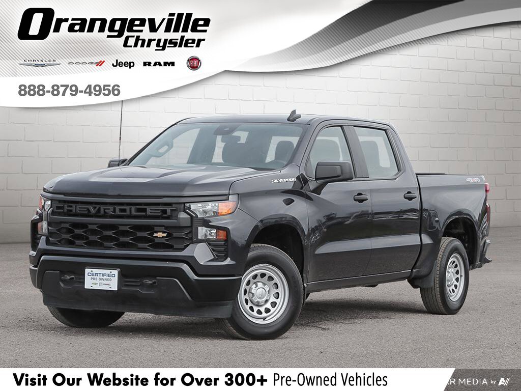 2024 Chevrolet Silverado 1500 Work TruckW/T, CREW, 4X4, 5.3L, CONVENIENCE PKG, 1