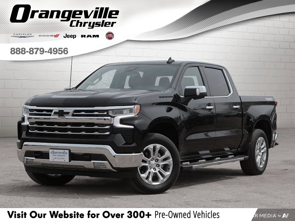 2023 Chevrolet Silverado 1500 LTZLTZ PREMIUM, CREW, 4X4, 5.3L, ROOF, HTD/COOL, 1