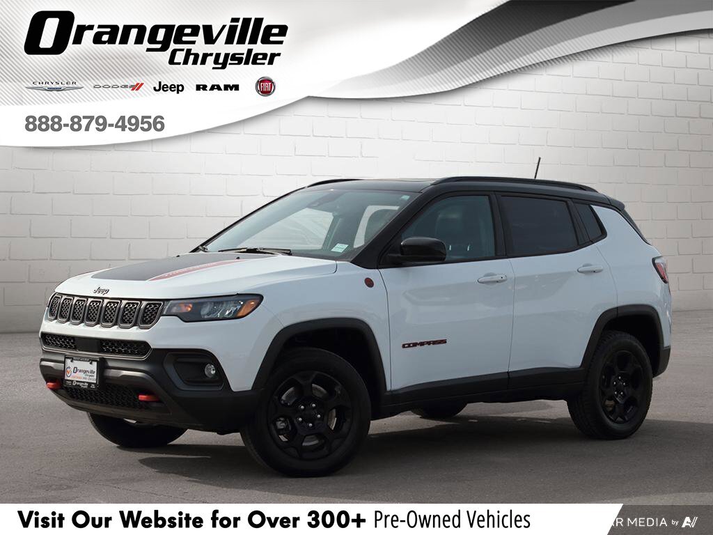 2023 Jeep Compass TrailhawkTRAILHAWK, 4X4, NAV, ROOF, ALPINE!