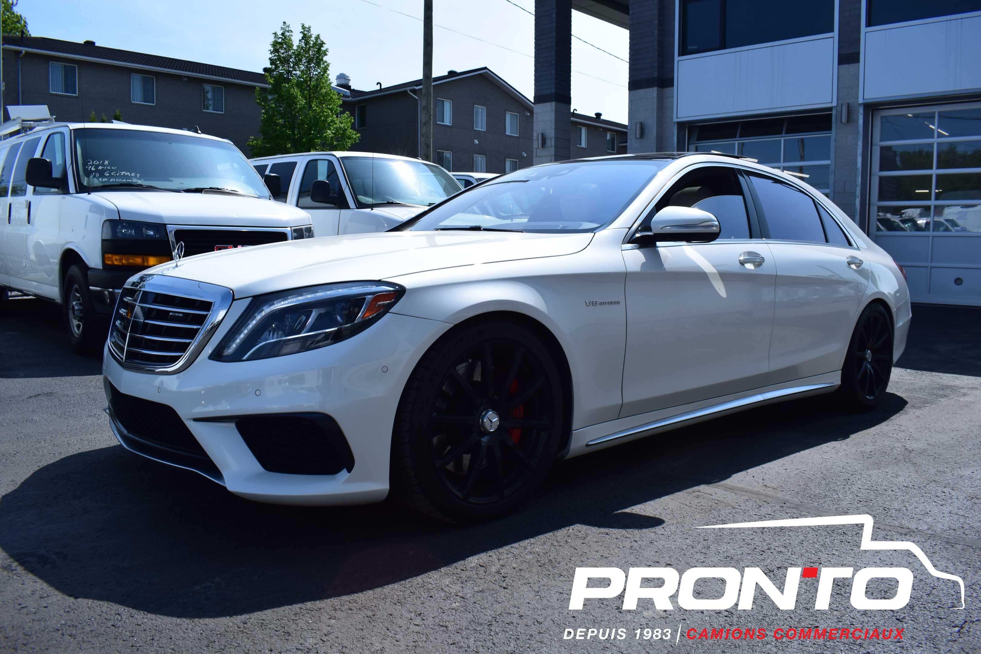 2017 Mercedes-Benz S-Class 4dr AMG S 63 4MATIC ** DESIGNO ** Comme Neuve **