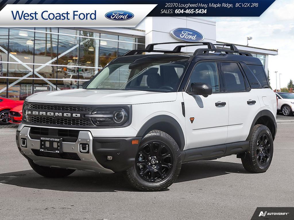 2025 Ford Bronco Sport Badlands 4x4 - Power Moonroof, Tech Pkg