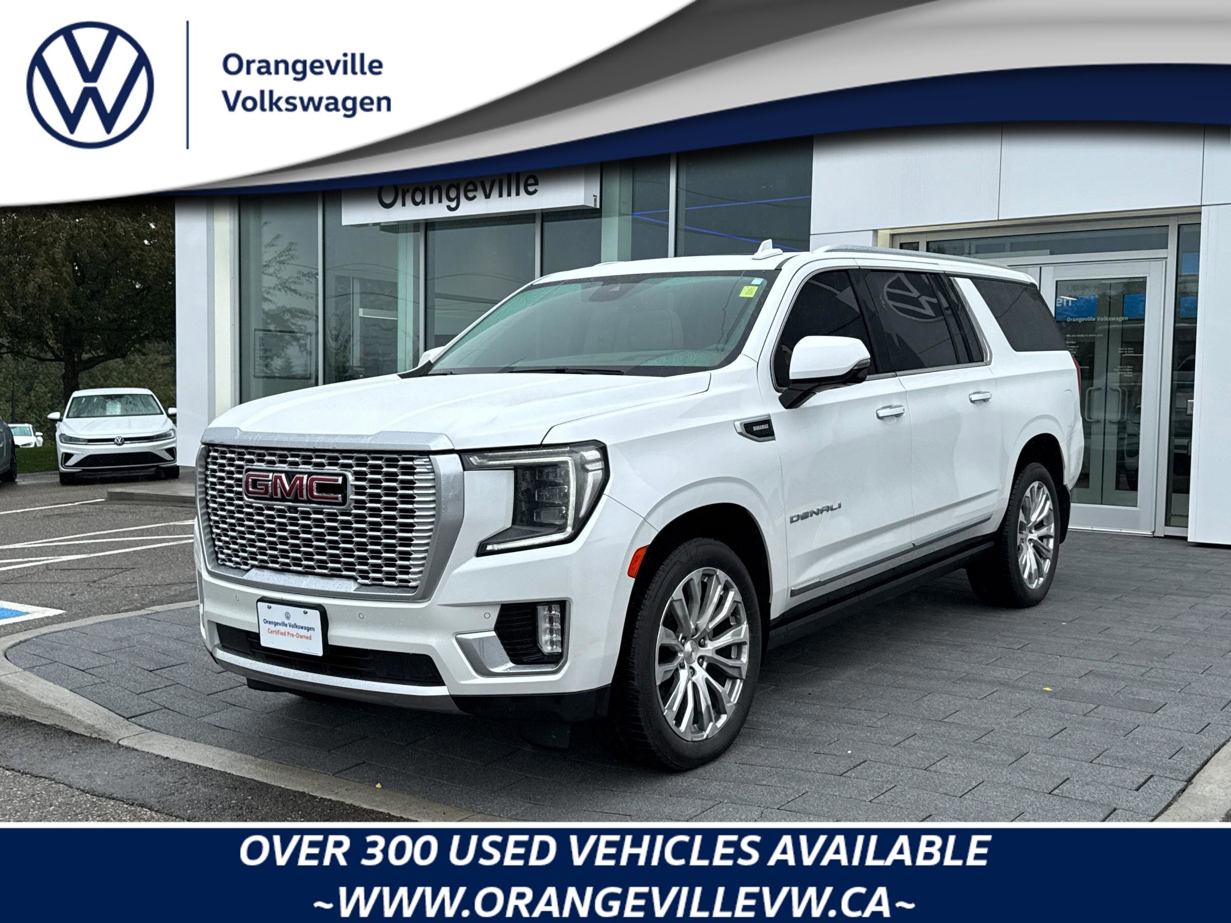 2023 GMC Yukon XL DenaliONE-OWNER, ACCIDENT-FREE, 3.0L, SUNROOF, REA