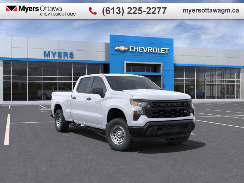 2025 Chevrolet Silverado 1500 Work Truck  CREW WT, 5.3 V8, WT VALUE PACKAGE, TRA