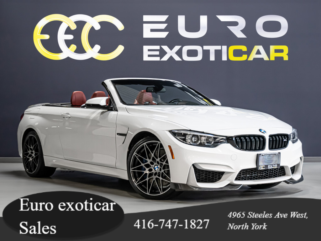 2018 BMW M4 CONVERTIBLE COMPETION ULTIMATE PKG INDIVIDUAL CARB