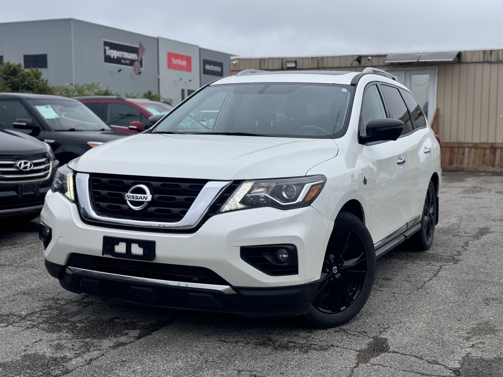 2017 Nissan Pathfinder PLATINUM Midnight 4WD | Navigation Heated/Cooled S