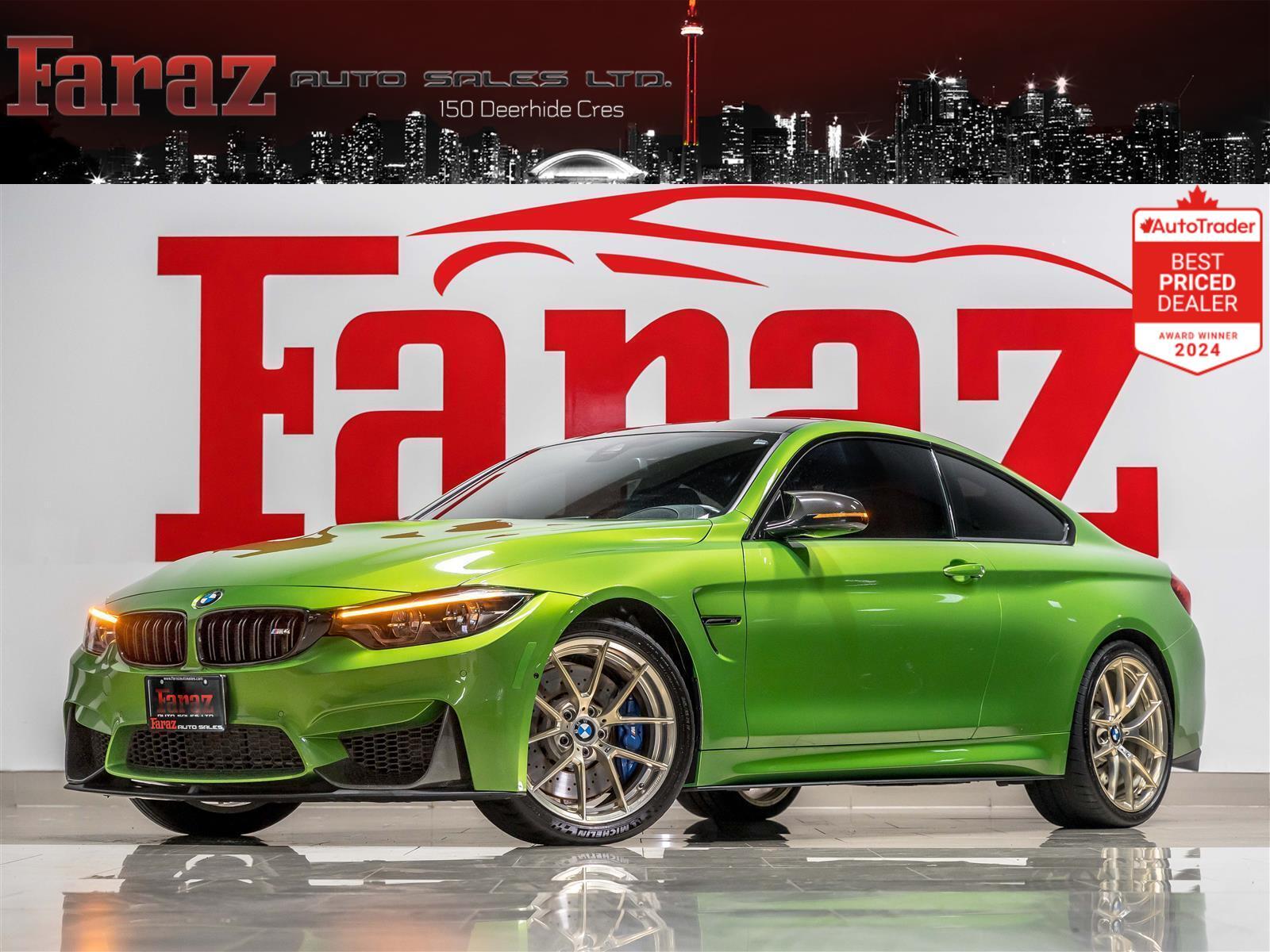 2018 BMW M4 ULTIMATE PKG|INDIVIDUAL|M4 CS WHEELS|CARBON EXT & 