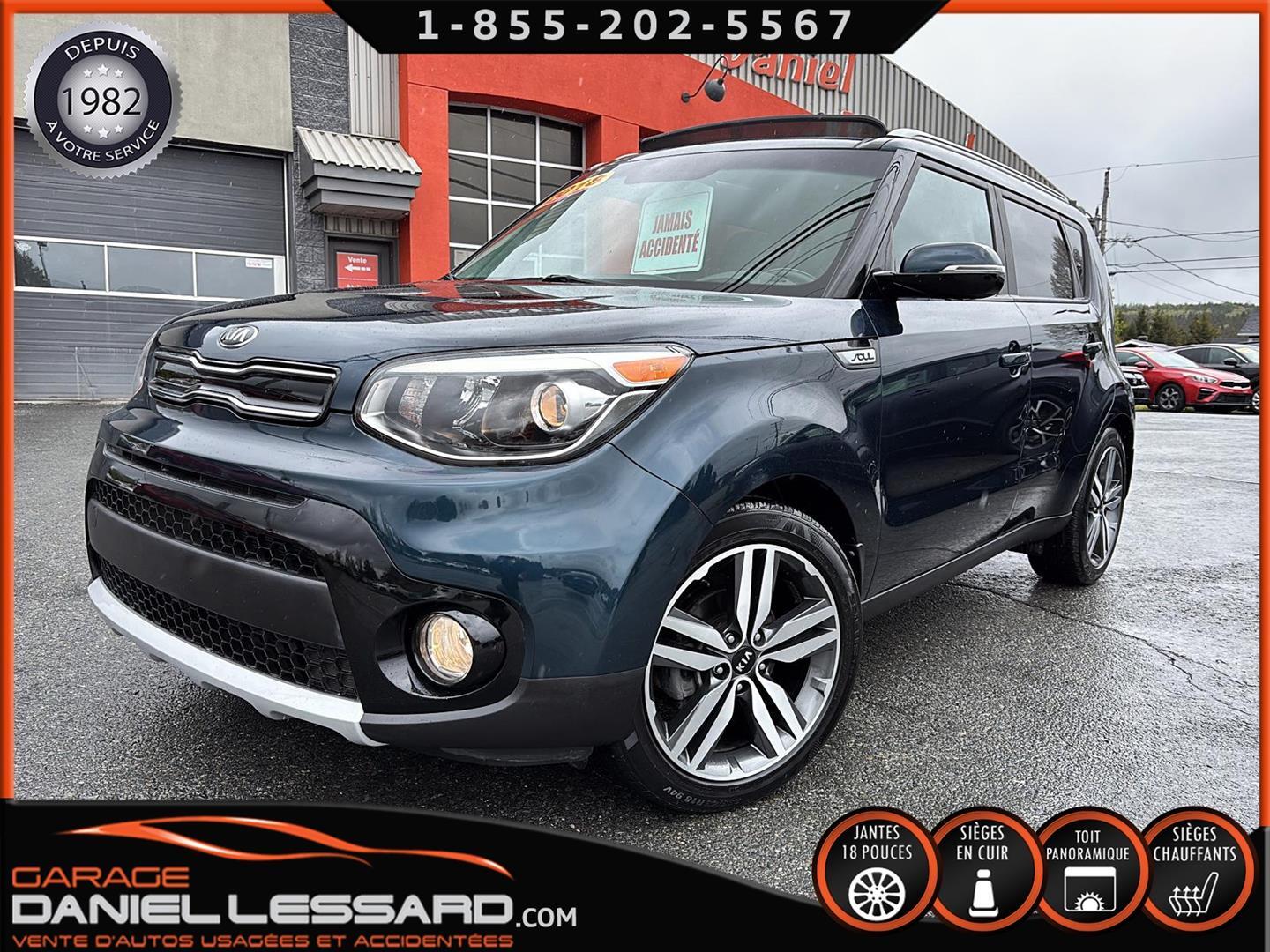 2018 Kia Soul EX PLUS PREMIUM ***JAMAIS ACCIDENTÉ-BAS KM***