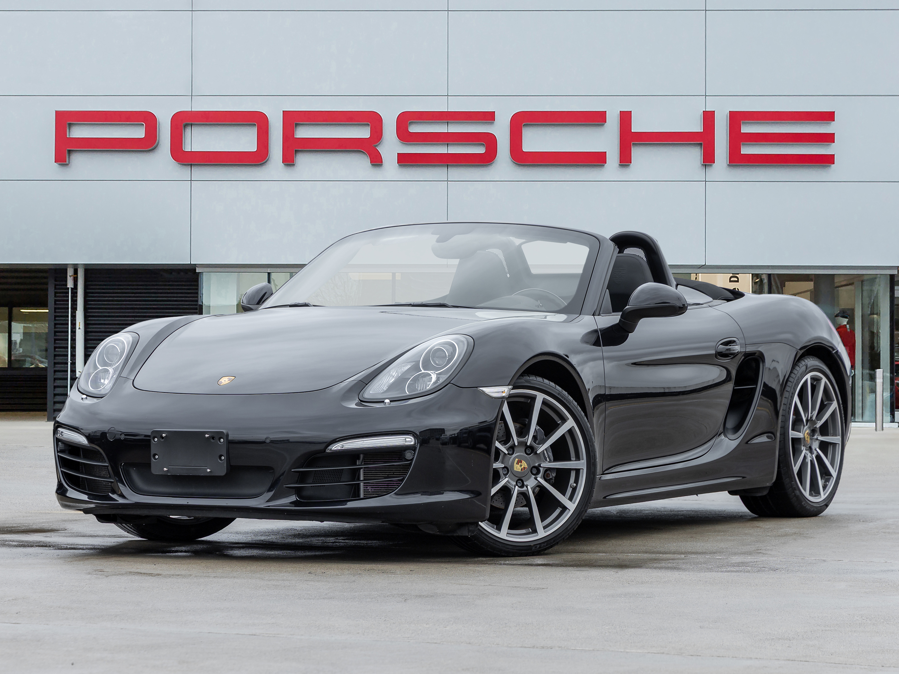 2016 Porsche Boxster Roadster Black Edition | 20" 911 Turbo Wheels