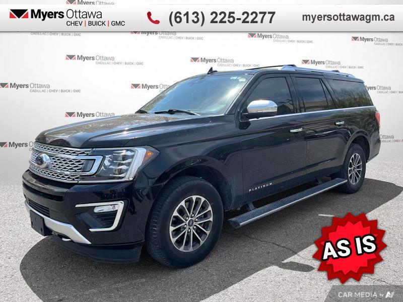2020 Ford Expedition Platinum Max  EXPEDITION MAXX, 4X4, SUNROOF, LEATH
