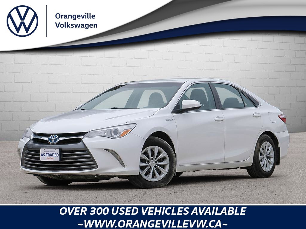 2017 Toyota Camry Hybrid LECERTIFIED AS-TRADED, HYBRID, BLUETOOTH, BACKUP C