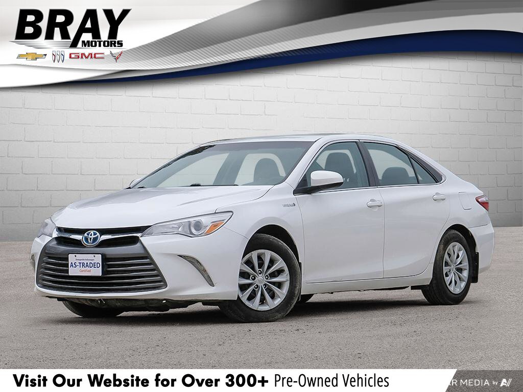 2017 Toyota Camry Hybrid LECERTIFIED AS-TRADED, HYBRID, BLUETOOTH, BACKUP C