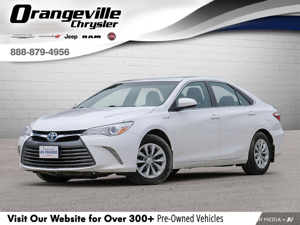 2017 Toyota Camry Hybrid LECERTIFIED AS-TRADED, HYBRID, BLUETOOTH, BACKUP C