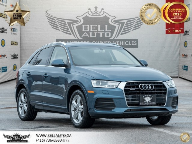 2016 Audi Q3 Progressiv, QUATTRO, AWD, PANO, NOACCIDENT, SATELL