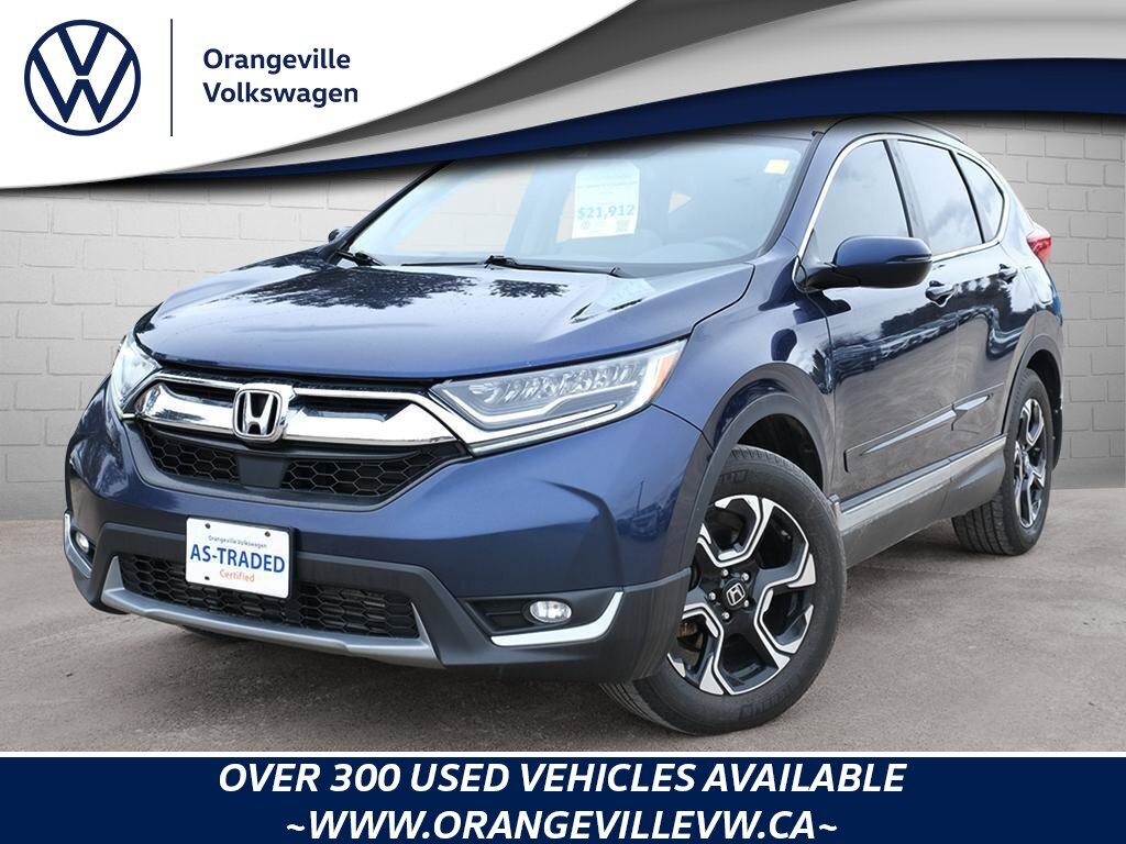 2017 Honda CR-V TouringCERTFIED AS-TRADED, AWD, BACKUP CAM, HEATED