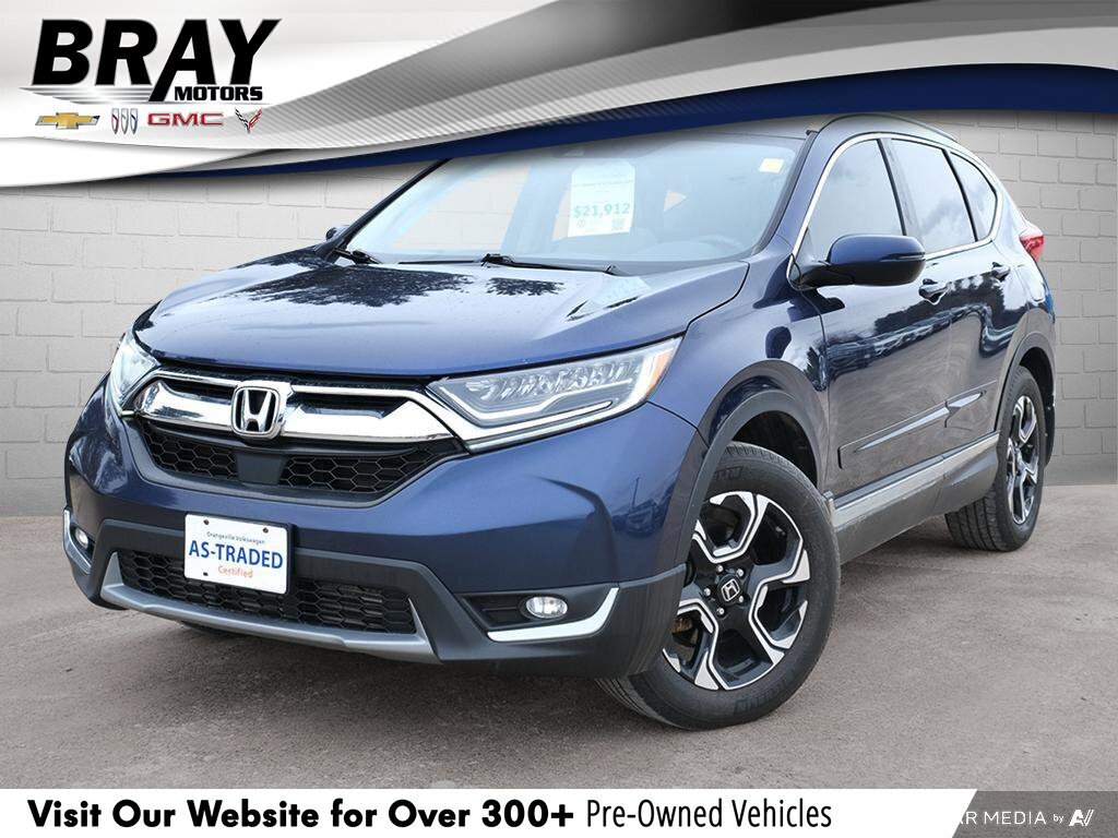 2017 Honda CR-V TouringCERTFIED AS-TRADED, AWD, BACKUP CAM, HEATED